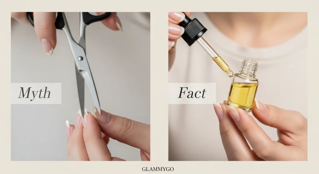 Nail Growth Myths vs Facts: What Really Works in 2026 2 myth vs fact