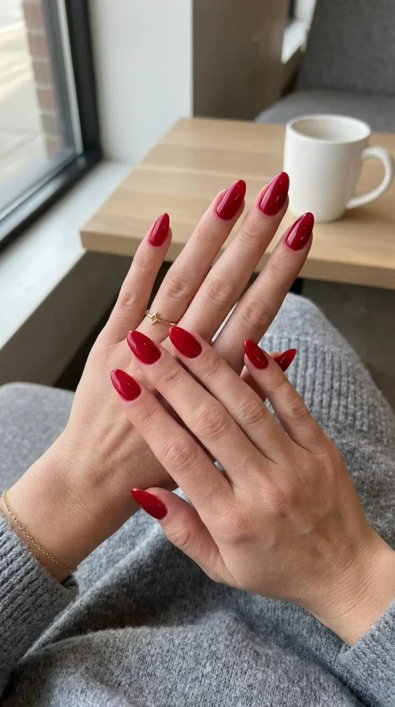 15 Red Nail Designs 2026: Cherry, Dark & Trendy Ideas You’ll Love 15 Almond-shaped nails paired with glossy cherry red polish are one of the most popular combinations in 2026.