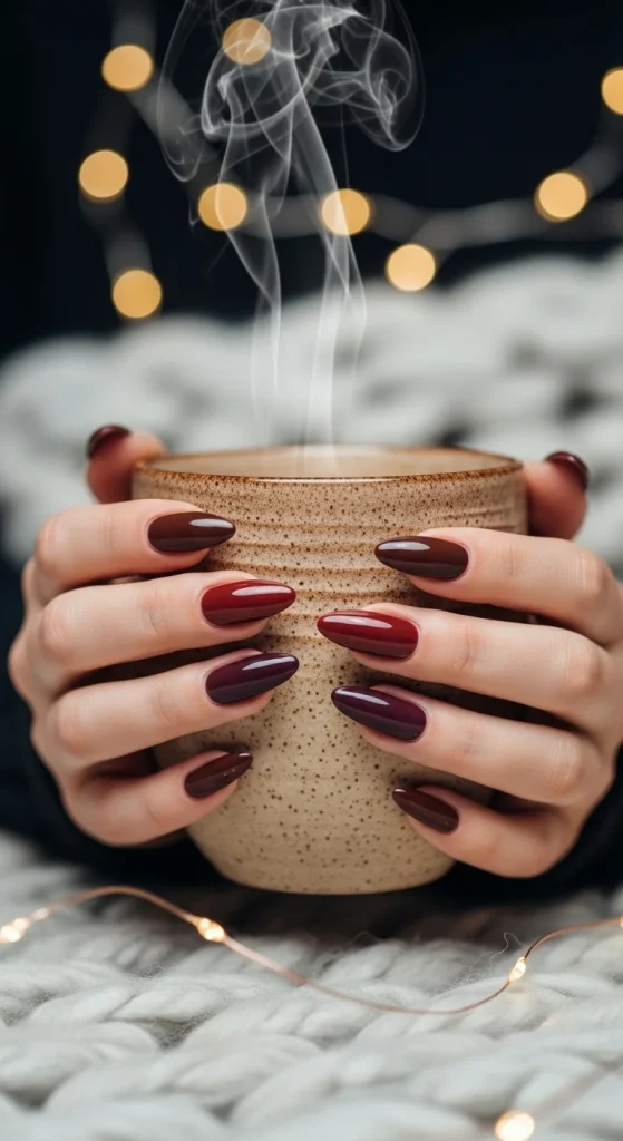 Winter Nail Colors 2026: Trendy Shades That Define the Season 2 Deep & Luxurious Shades