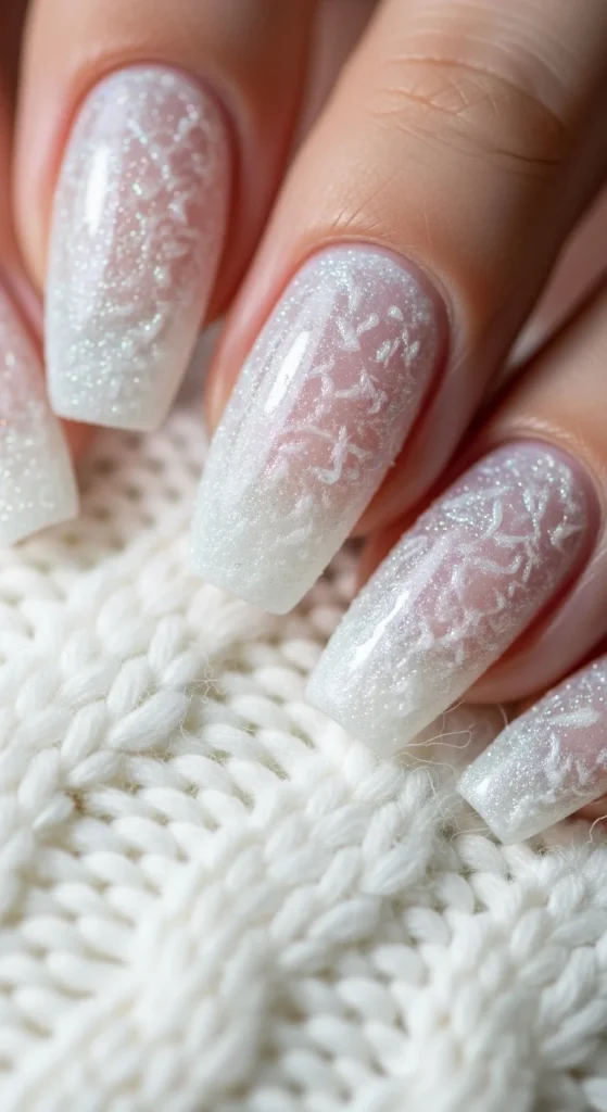 Winter Nail Colors 2026: Trendy Shades That Define the Season 7 Frosted Finishes & Snow-Inspired Effects
