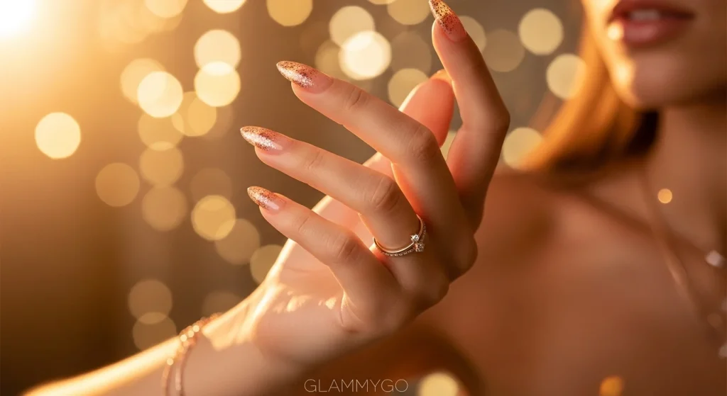 DIY Nail Art for Beginners: Easy Designs You Can Master at Home (2026 Edition) 5 Glitter Fade Nails