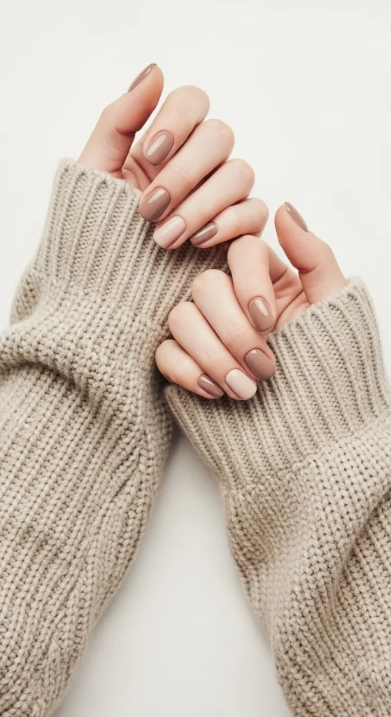 Winter Nail Colors 2026: Trendy Shades That Define the Season 4 Neutrals & Cozy Minimalism