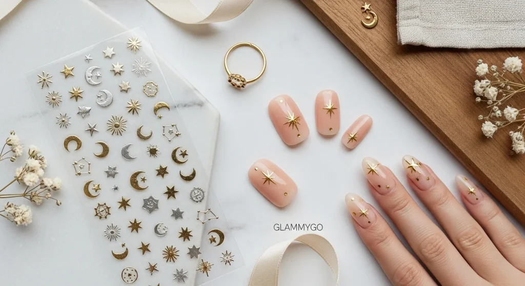 DIY Nail Art for Beginners: Easy Designs You Can Master at Home (2026 Edition) 7 Stickers & Decals (Beginner’s Cheat Code)