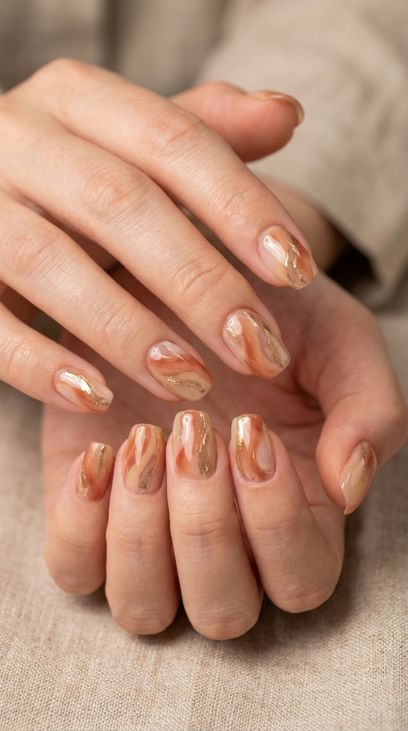 Best Nail Wraps 2026: Brands That Actually Last (Gel, Polish & Handmade Picks) 3 handmade nail wraps unique artistic design with abstract patterns