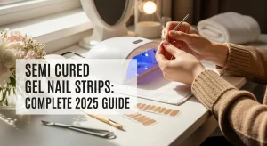 semi cured get nail strips